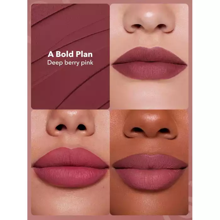 Sheglam Dynamatte Boom Long Lasting Matte Lipstick A Bold Plan SHEGLAM Dynamatte Boom Long-Lasting Matte Lipstick  | Veela Beauty