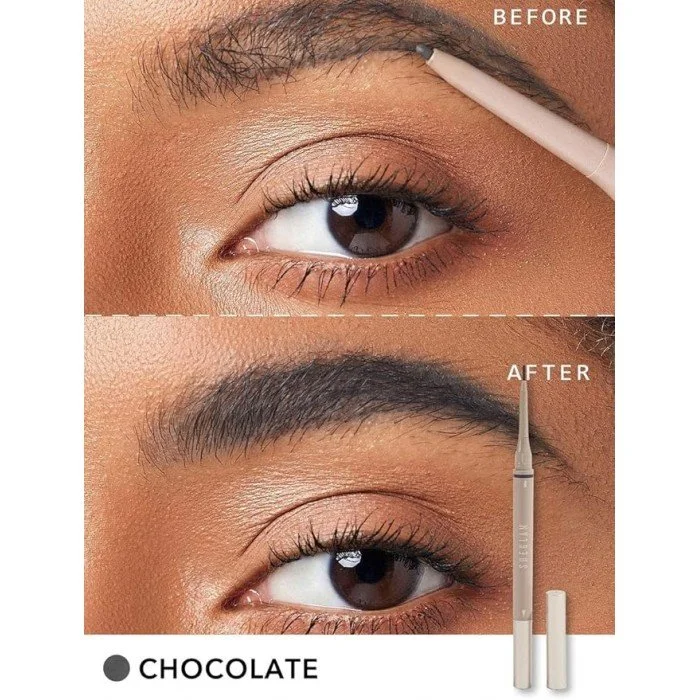Sheglam Brows On Demand 2In1 Brow Pencil -Chocolate SHEGLAM chocolate Waterproof 2-in-1 Eyebrow Pencil | Veela Beauty Sheglam Brows On Demand 2In1 Brow Pencil -Chocolate SHEGLAM chocolate Waterproof 2-in-1 Eyebrow Pencil | Veela Beauty