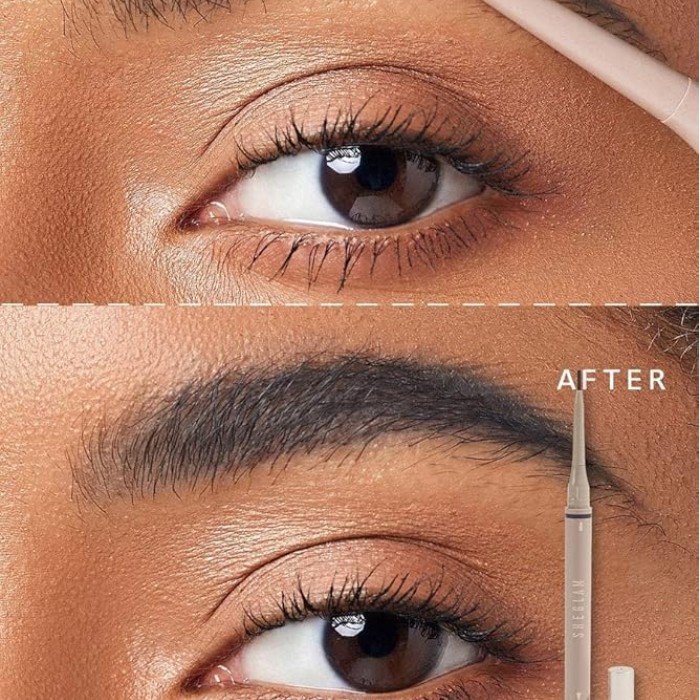 Sheglam Brows On Demand 2In1 Brow Pencil -Chocolate SHEGLAM chocolate Waterproof 2-in-1 Eyebrow Pencil | Veela Beauty