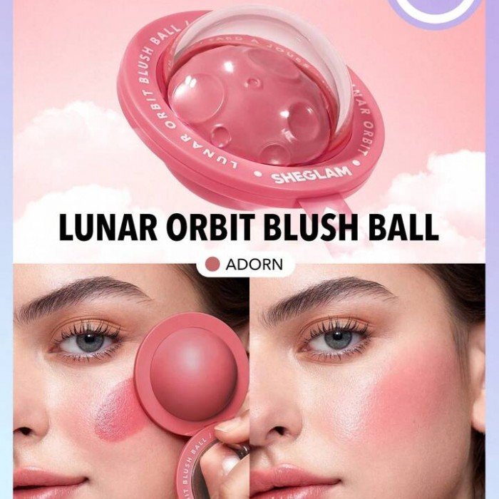 Sheglam Lunar Orbit Blush Ball-Adorn
Blusher Ball from Sheglam
Description:The Sheglam Blusher Ball in Lunar Orbit features a