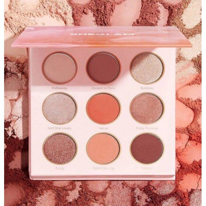 Sheglam Rose Code Palette 10G Rose & Peach Eyeshadow Collection | Veela Beauty Sheglam Rose Code Palette 10G Rose & Peach Eyeshadow Collection | Veela Beauty
