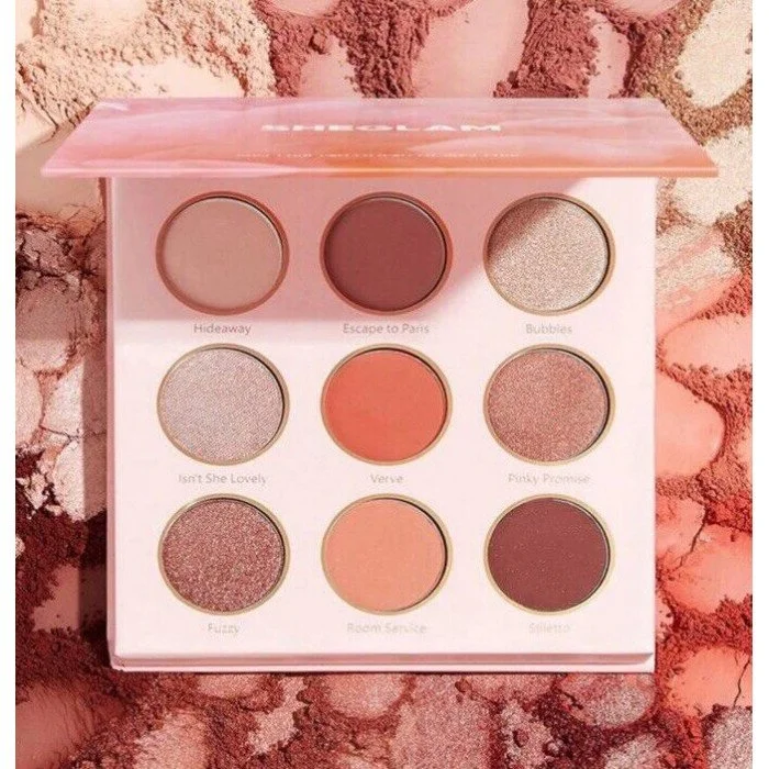 Sheglam Rose Code Palette 10G Rose & Peach Eyeshadow Collection | Veela Beauty Sheglam Rose Code Palette 10G Rose & Peach Eyeshadow Collection | Veela Beauty