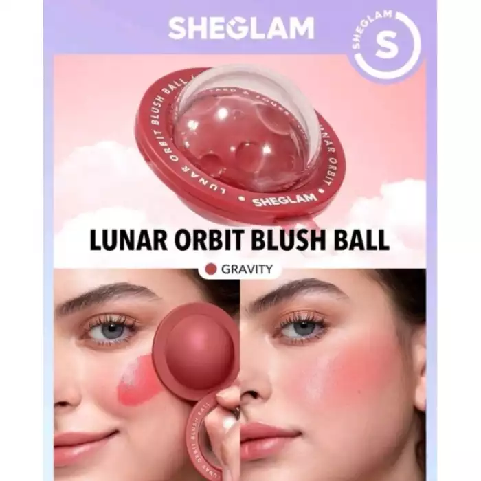 Sheglam Lunar Orbit Blush Ball-Gravity
Blusher Ball from Sheglam
Description:The Sheglam Blusher Ball in Lunar Orbit features Sheglam Lunar Orbit Blush Ball-Gravity
Blusher Ball from Sheglam
Description:The Sheglam Blusher Ball in Lunar Orbit features