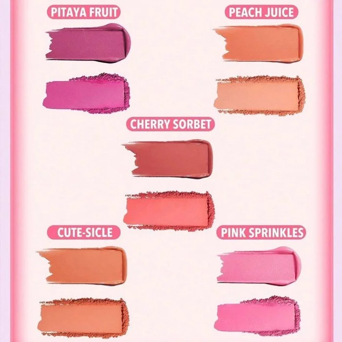 بلاشر شيجلام تشيك تو تشيك ديو بلاشر Cheek 2 Cheek من SHEGLAM: Cherry Sorbetارتقِ بلعبة