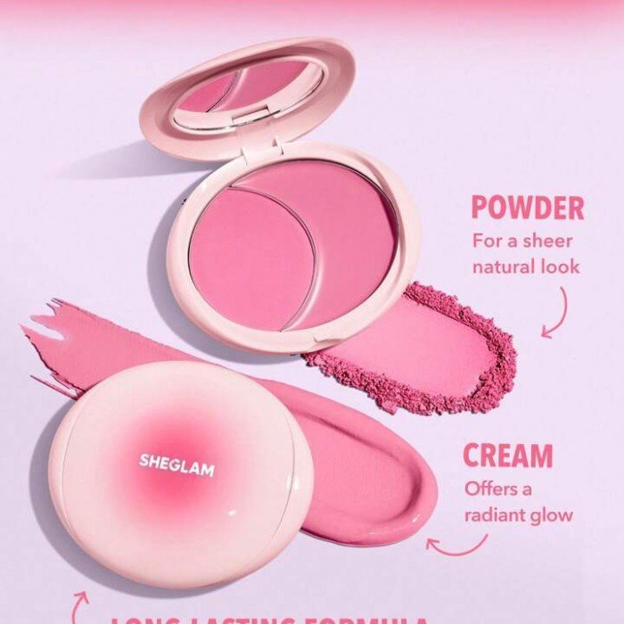 بلاشر شيجلام تشيك تو تشيك ديو بلاشر Cheek 2 Cheek من SHEGLAM: Pink Sprinklesارفع مستوى