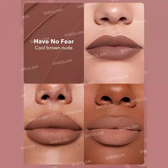 Sheglam Dynamatte Boom Long Lasting Matte Lipstick Have No Fear SHEGLAM Dynamatte Boom Long-Lasting Matte Lipstick | Veela Beauty Sheglam Dynamatte Boom Long Lasting Matte Lipstick Have No Fear SHEGLAM Dynamatte Boom Long-Lasting Matte Lipstick | Veela Beauty