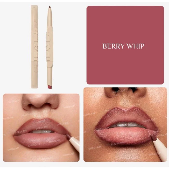 Sheglam Lip Colour & Lip Liner Duo Berry Whip
Product Description:Glam 101 Lip Liner & Lipstick DuoElevate your lip game with Sheglam Lip Colour & Lip Liner Duo Berry Whip
Product Description:Glam 101 Lip Liner & Lipstick DuoElevate your lip game with