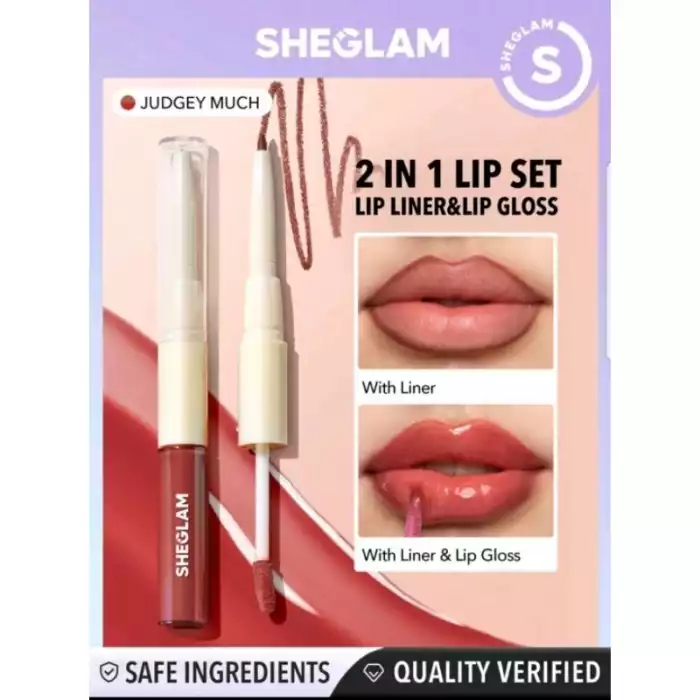 شيجلام غلوس شفاه مع محدد شفاه 2 في 1 Lip Rules Liner & Gloss Penالوصف:سواء كنت مبتدئة شيجلام غلوس شفاه مع محدد شفاه 2 في 1 Lip Rules Liner & Gloss Penالوصف:سواء كنت مبتدئة