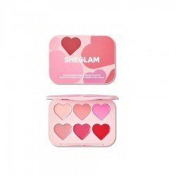 Sheglam Flush Crush Cream Blush Palette - Blushing Bouquet- 12 g