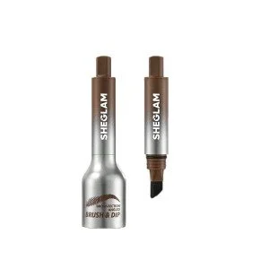 Sheglam Brow Fection Angled Brush & Dip Taupe Sheglam Brow Fection Angled Brush & Dip Taupe