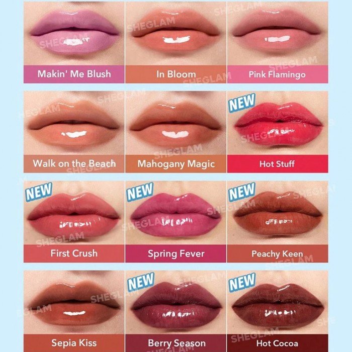 Sheglam Pout Perfect Shine Lip Plumper Makin Me Blush