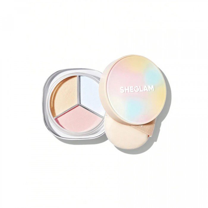 sheglam radiance ring 3 in 1 correcting setting powder
Product Description:Sheglam Radiance Ring 3-in-1 Correcting Setting