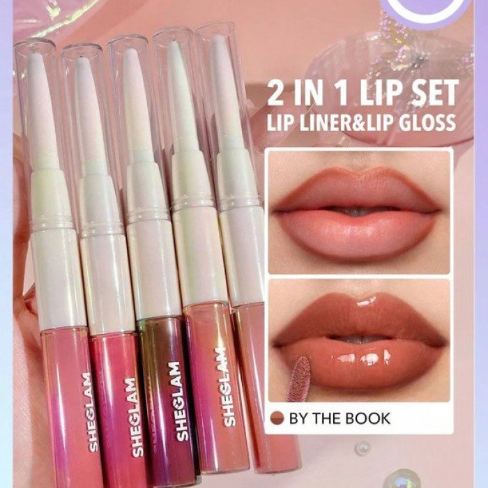 SHEGLAM Lip Rules Liner & Gloss Pen-BY THE LOOK  | Veela Beauty