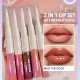 SHEGLAM Lip Rules Liner & Gloss Pen-BY THE LOOK  | Veela Beauty