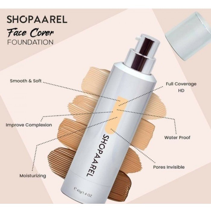 Shopaarel Face Core Foundation HD Long Wear 5 | Veela Beauty Shopaarel Face Core Foundation HD Long Wear 5 | Veela Beauty