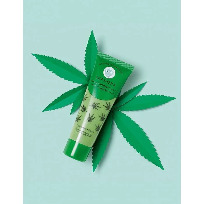 A Face Mask Enriched With Hemp Mousse To Target Blemishes |