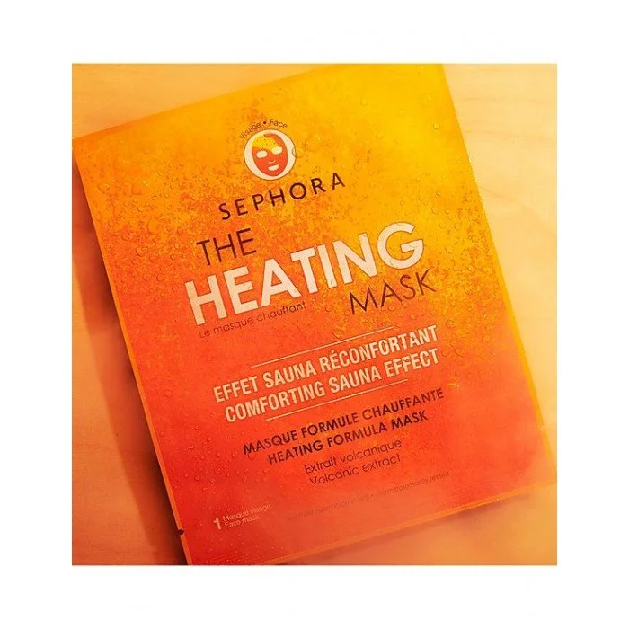 Dare To Take Mask Selfies With This Heat Effect Mask Which Is As Surprising As It Is Effective! This Sheet Mask Is Soaked In A Self-Heating Formula, Enriched In Volcanic Extract And Heating Crystal, Creating An Immediat | Veela Beauty Dare To Take Mask Selfies With This Heat Effect Mask Which