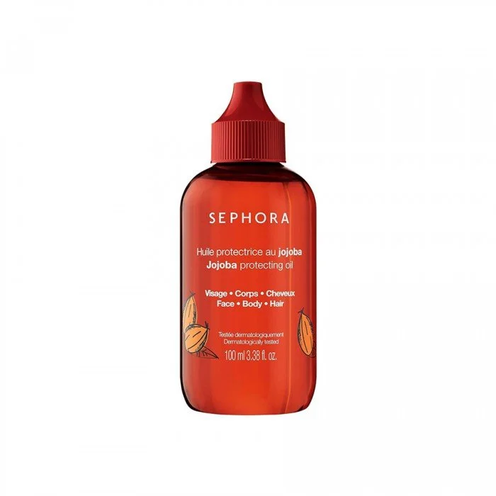 Sephora Jojoba Protecting Oil Face - Body - Hair Oil 100ML
description Sephora’s Jojoba Protecting Oil is a multi-purpose