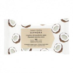 Sephora Cleansing & Gentle Exfoliating Wipes Coconut