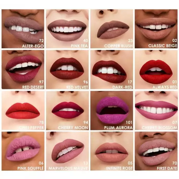 Sephora Cream Stain Lip Gloss 102 Lavender Purple
descriptionSephora Collection Cream Lip Stain is a matte liquid lipstick that Sephora Cream Stain Lip Gloss 102 Lavender Purple
descriptionSephora Collection Cream Lip Stain is a matte liquid lipstick that
