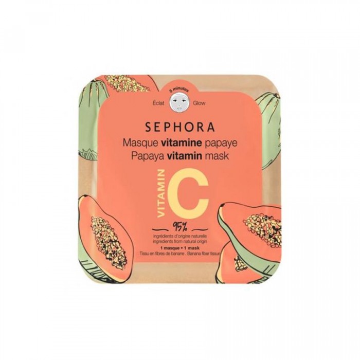 Sensory & Effective Care Of Natural Origin! Formulated With 95% Ingredients Of Natural Origin, Our Sephora Collection Vitamin Face Masks Are Enriched With Plant Extracts And Vitamins. They Perfectly Adhere To The Skin A | Veela Beauty Sensory & Effective Care Of Natural Origin | فييلا