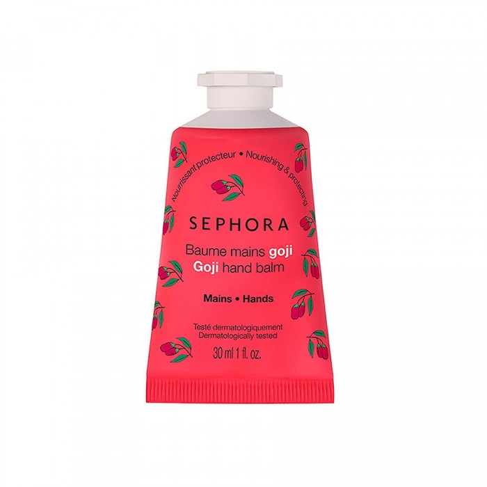 Sephora Hand Balm Goji 30ml -Pamper hands with the ultimate skin-softening treatment of a skin-softening hand balm. -Enriched with moisturizing oils and waxes, it helps nourish skin while delivering softer, more beautif | Veela Beauty Sephora Hand Balm Goji 30ml -Pamper hands with the ultimate skin-softening treatment of a skin-softening hand balm. -Enriched with moisturizing oils and waxes, it helps nourish skin while delivering softer, more beautif | Veela Beauty
