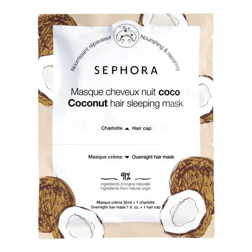 Sephora Clean Hair Sleeping Mask & Hair Cap With Coconut 30Ml Sephora Clean Hair Sleeping Mask & Hair Cap With Coconut 30Ml
