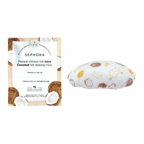 Sephora Clean Hair Sleeping Mask & Hair Cap With Coconut 30Ml Sephora Clean Hair Sleeping Mask & Hair Cap With Coconut 30Ml