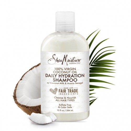 Sheamoisture 100% Virgin Coconut Oil Daily Hydration Shampoo 384Ml Sheamoisture 100% Virgin Coconut Oil Daily Hydration Shampoo 384Ml