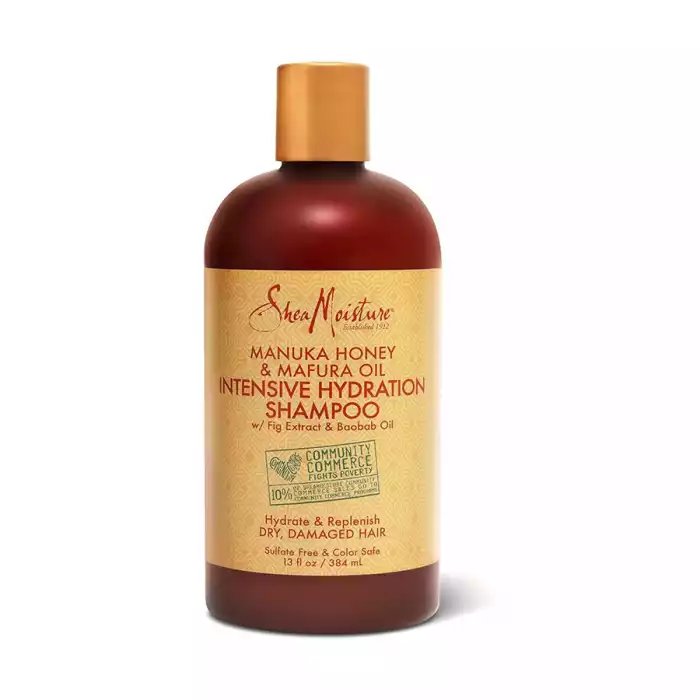SheaMoisture Manuka Honey Shampoo with Mafura Oil is truly one of the best Manuka Honey shampoo products designed for all types 4 hair. This sulfate-free shampoo cleanses hair follicles with a luxurious lather that sweet | Veela Beauty SheaMoisture Manuka Honey Shampoo with Mafura Oil is truly
