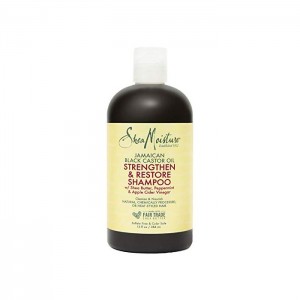 This Sulfate-free, clarifying shampoo removes buildup while