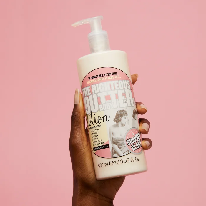 This lush yet surprisingly lightweight hydrator delivers the perfect level of moisture to dry skin. Its rich, deep-sinking formula is made with shea and cocoa seed butter, sweet almond and rosehip seed oils, aloe vera, v | Veela Beauty This lush yet surprisingly lightweight hydrator delivers