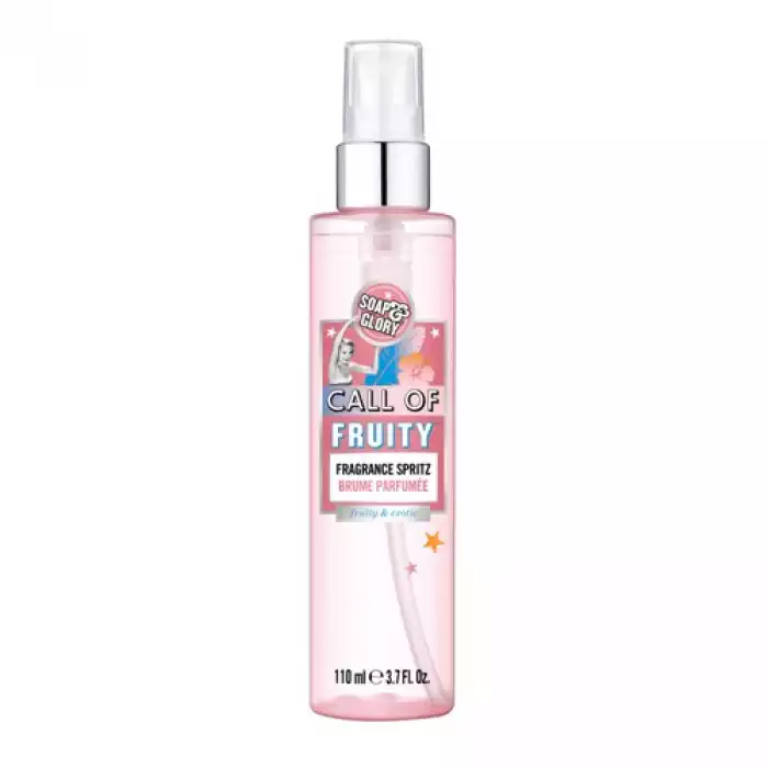 Fragrant spray for spraying on the body. Long-lasting fragrance And add freshness to make you confident all day. SOAP & GLORY Call Of Fruity Fragrance Spritz (110ml) is a fragrance spray for spraying on the body. Long- | Veela Beauty Fragrant spray for spraying on the body | فييلا
