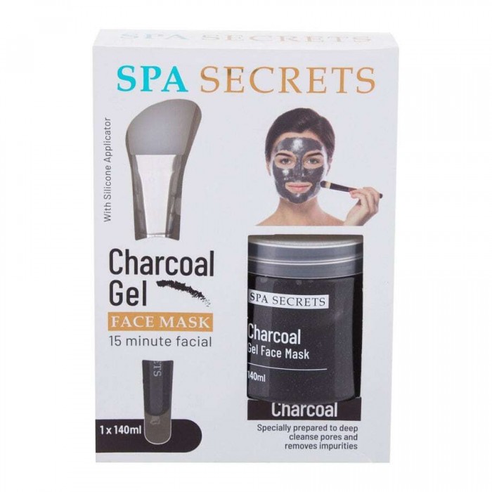 If you feel like you need a lovely relaxing spa treatment at home, treat yourself to this Charcoal Gel Face Mask! One treatment takes 15 minutes which deeply cleanses pores and removes impurities. Simply apply the gel m | Veela Beauty If you feel like you need a lovely relaxing spa treatment
