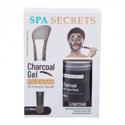 Spa Secrets Charcoal Gel Skin Set |Veela Beauty