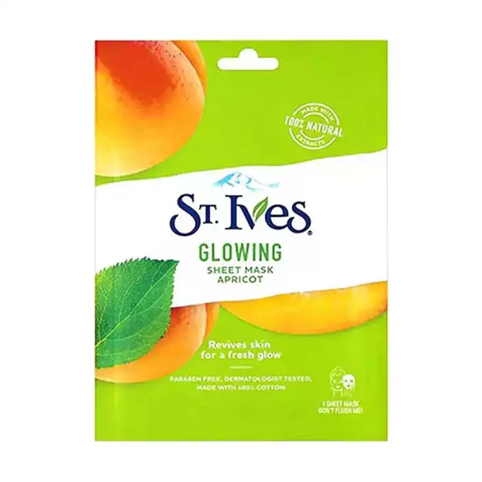 Made with 100% natural extracts like apricot extract, this sheet mask helps fresh skin so you can bring on the glow.
This mask is great for one time use! | Veela Beauty Made with 100% natural extracts like apricot extract, this