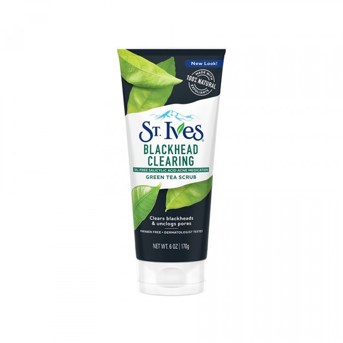 Salicylic acid and 100% natural walnut shell powder and bamboo powder pack a punch in this dermatologist-tested, blackhead-tackling green tea face scrub. It unclogs pores and calms redness for glowing, bump-free skin. | Veela Beauty Salicylic acid and 100% natural walnut shell powder and bamboo powder pack a punch in this dermatologist-tested, blackhead-tackling green tea face scrub. It unclogs pores and calms redness for glowing, bump-free skin. | Veela Beauty