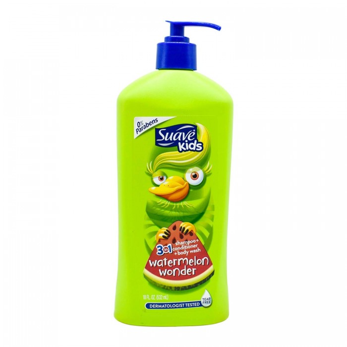 Suave Kids 3 in 1 Shampoo & Conditioner & Body Wash Wild Suave Kids 3 in 1 Shampoo & Conditioner & Body Wash Wild