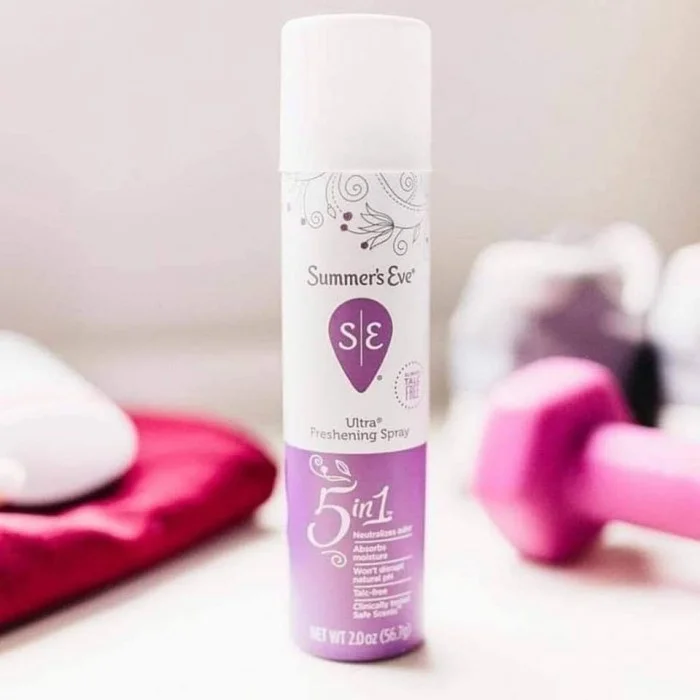 5 Fresh Benefits In 1 Freshening Spray: Neutralizes Odor, Absorbs Moisture, WonT Disrupt Natural Ph, Talc Free, Clinically Tested Safe Scents Gynecologist Tested, Hypoallergenic, And Formulated With Vitamin E For Smooth | Veela Beauty 5 Fresh Benefits In 1 Freshening Spray: Neutralizes Odor