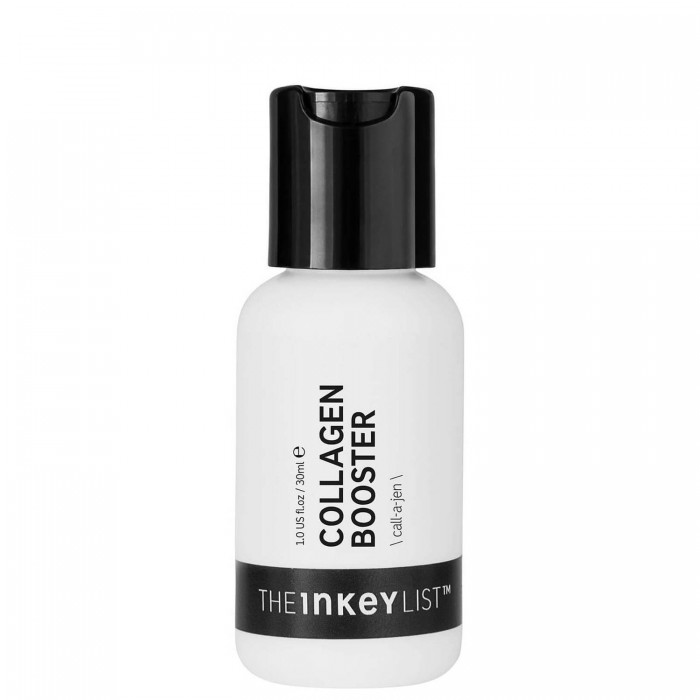 The Inkey List Collagen Booster 30Ml -A serum that works to make the skin appear plumper and firmer, to help reduce the appearance of fine lines and wrinkles. -Using the Matrxyl 000™ peptide, this smoothing and hydrating | Veela Beauty The Inkey List Collagen Booster 30Ml | فييلا