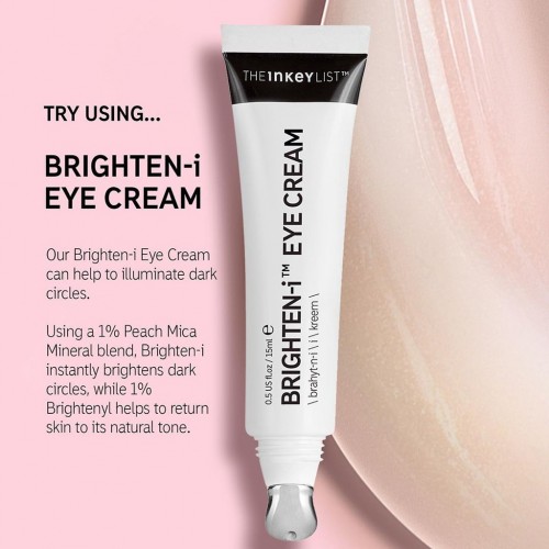 The Inkey List Brighten-I Eye Cream Brighten Dull Under Eyes New 15ml The Inkey List Brighten-I Eye Cream Brighten Dull Under Eyes New 15ml