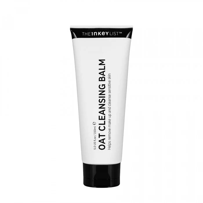 The Inkey List Oat Cleansing Balm -A rich cleansing balm that melts away makeup and impurities without drying the skin. -Formulated with Oat Kernel Oil, a rich, natural Oat Oil which hydrates and moisturizes the skin and | Veela Beauty The Inkey List Oat Cleansing Balm | فييلا بيوتي