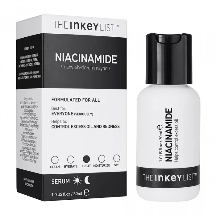 The Inkey List Niacinamide 30Ml -A lightweight, power-packed serum containing 10% Niacinamide that can be easily layered into your skincare routine. -This naturally occurring B3 vitamin helps to effectively reduce exces | Veela Beauty The Inkey List Niacinamide 30Ml | فييلا بيوتي