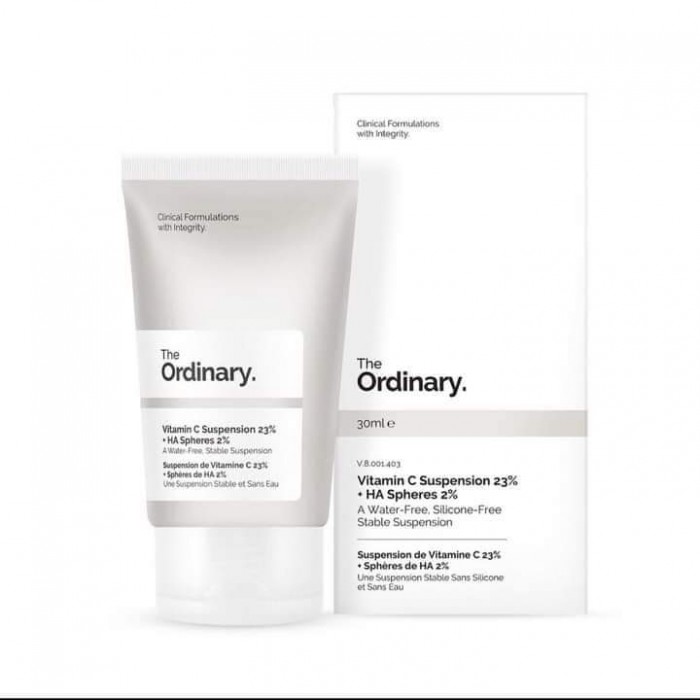 The Ordinary Vitamin C Suspension 23% + HA Spheres 2% 30ml The Ordinary Vitamin C Suspension 23% + HA Spheres 2% 30ml