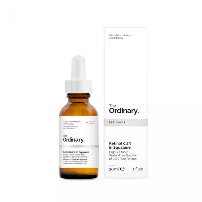 The Ordinary Retinol 0.5% In Squalane Anti-Wrinkle Serum And Precise Destination Lines. , Contains 0.5% Pure Retinol. , Retinol Is A Form Of Vitamin A. Works On Fight Wrinkles And Fine Lines. Reconstruct Damaged Skin Ce | Veela Beauty The Ordinary Retinol 0 | فييلا بيوتي
