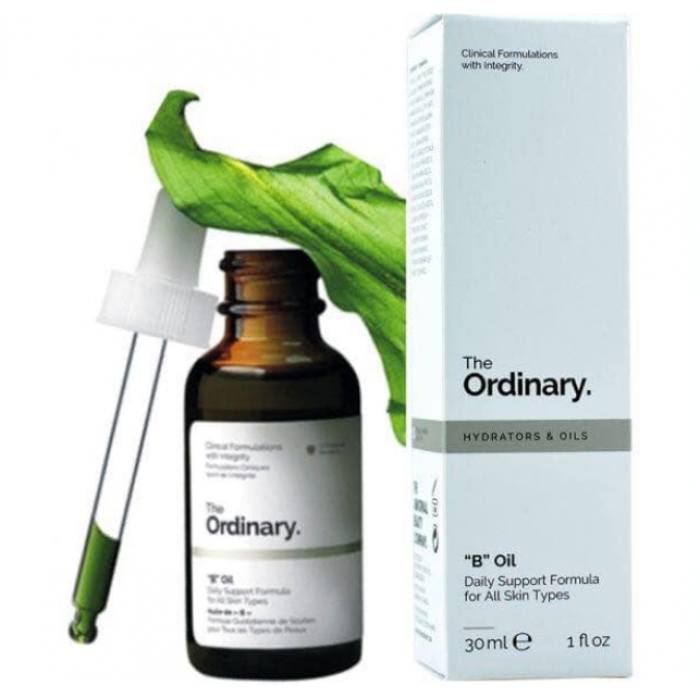 THE ORDINARY B Oil 30Ml -Formulated to support skins healthy defense, boost radiance, and smooth and brighten skin. -“B” Oil is purified from micro-algae in a blend of squalene and nourishing oils. -Working to deliver a | Veela Beauty Moisturizes & softens the skin, promotes healthy skin