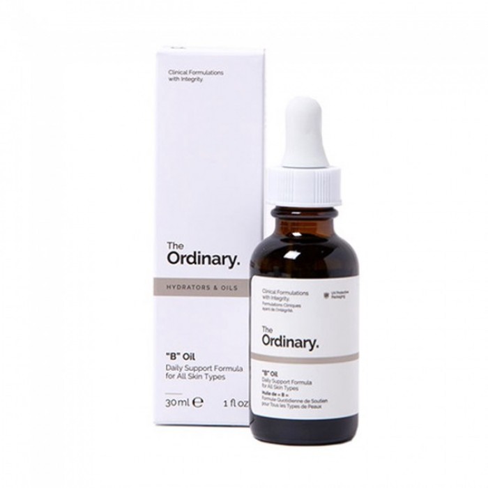 THE ORDINARY B Oil 30Ml -Formulated to support skins healthy defense, boost radiance, and smooth and brighten skin. -“B” Oil is purified from micro-algae in a blend of squalene and nourishing oils. -Working to deliver a | Veela Beauty THE ORDINARY B Oil 30Ml Face Serum & Oils | Veela Beauty