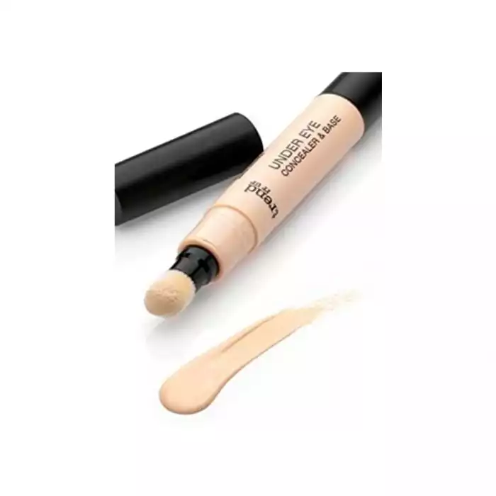 The delicately creamy texture hides small skin blemishes