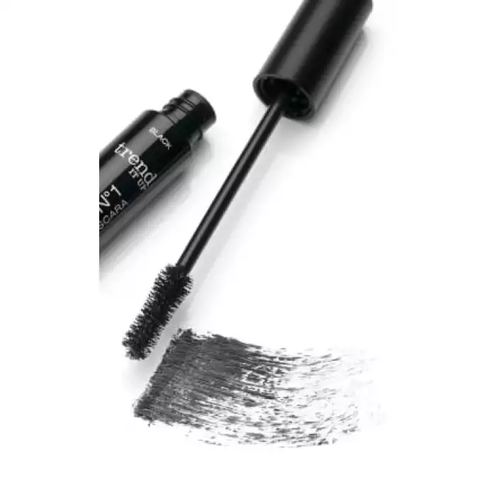 Black Special Maxi-Loading Brush Maximum Compression Caring Suitable For Contact Lens Wearers Intense Look Thanks To Voluminous, Deep Black Or Color-Intensive Eyelashes The Mascara N° 1 Mascara Black 010 From Trend It U | Veela Beauty Black Special Maxi-Loading Brush Maximum Compression Caring