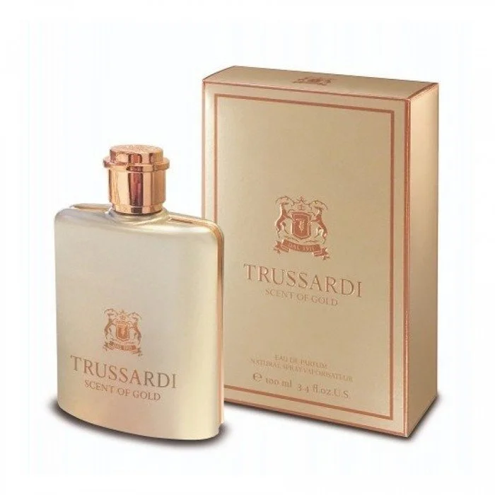 Scent of Gold هو عطر شهير من Trussardi تم إصدار العطر في عام 2018. الرائحة زهرية حارة. المكونات العليا: البرغموت ، قرفة مدغشقر ، البرونول ، قلب العطر ، الياسمين ، التبغ ، البنفسج ، قاعدة العطر ، اللابدانوم ، الباتشولي ، | فييلا بيوتي Scent of Gold هو عطر شهير من Trussardi تم